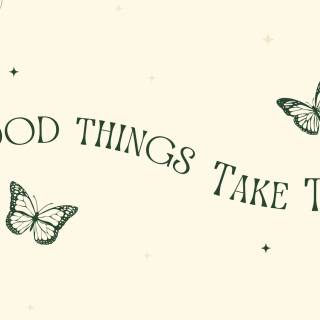 Green collage desktop wallpaper