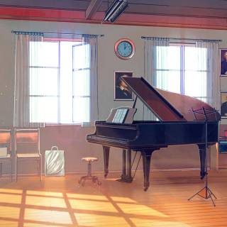 Piano desktop wallpaper