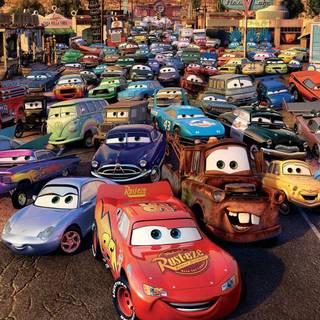 Lightning McQueen desktop wallpaper