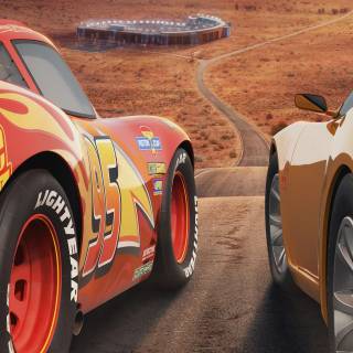 Lightning McQueen desktop wallpaper