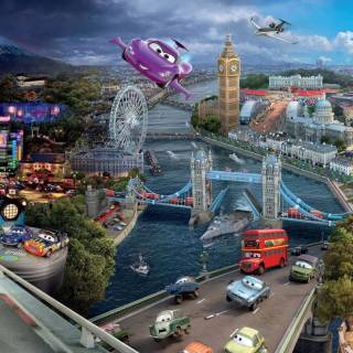 Lightning McQueen desktop wallpaper