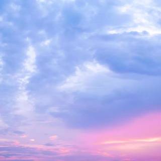 Purple sky desktop wallpaper