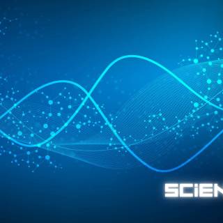 Blue aura desktop wallpaper