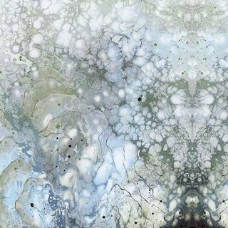 Blue aura desktop wallpaper