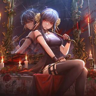 Yor Forger desktop wallpaper