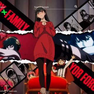 Yor Forger desktop wallpaper