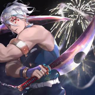 Tengen Uzui desktop wallpaper