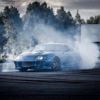 Toyota Supra desktop wallpaper