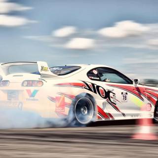 Toyota Supra desktop wallpaper