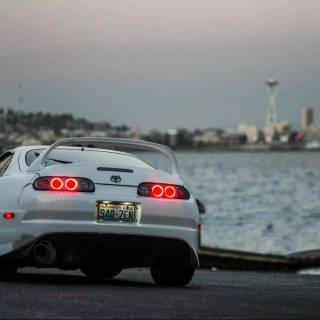 Toyota Supra desktop wallpaper