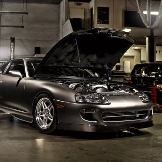 Toyota Supra desktop wallpaper