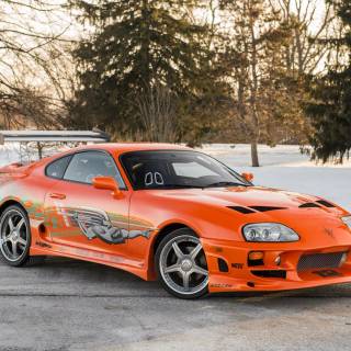 Toyota Supra desktop wallpaper