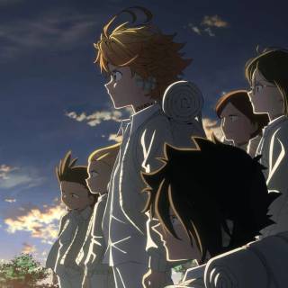 The Promised Neverland desktop wallpaper