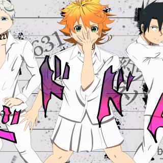 The Promised Neverland desktop wallpaper