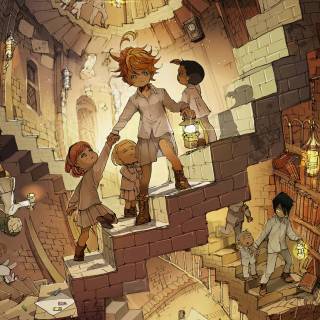 The Promised Neverland desktop wallpaper