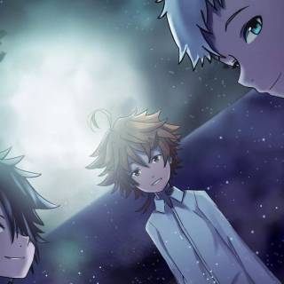 The Promised Neverland desktop wallpaper