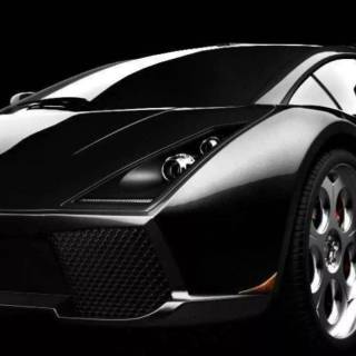 Black car desktop wallpaper