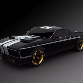 Black car desktop wallpaper