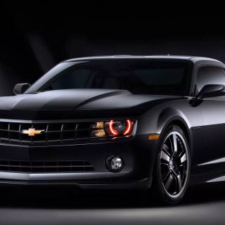 Black car desktop wallpaper