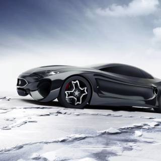 Black car desktop wallpaper