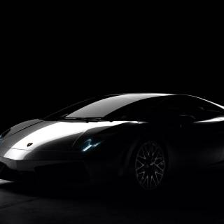 Black car desktop wallpaper