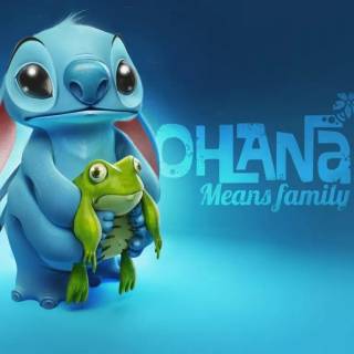 Stitch mobile wallpaper