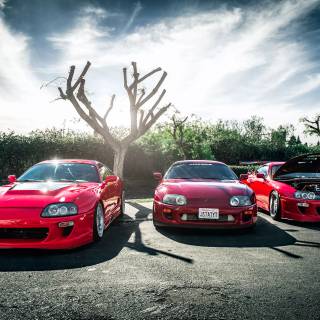 Toyota Supra MK4 desktop wallpaper
