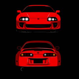 Toyota Supra mobile wallpaper