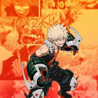 Bakugo mobile wallpaper