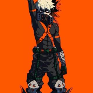 Bakugo mobile wallpaper