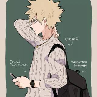 Bakugo mobile wallpaper