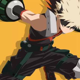 Bakugo mobile wallpaper