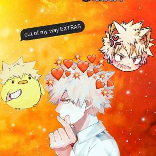 Bakugo mobile wallpaper