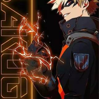 Bakugo mobile wallpaper