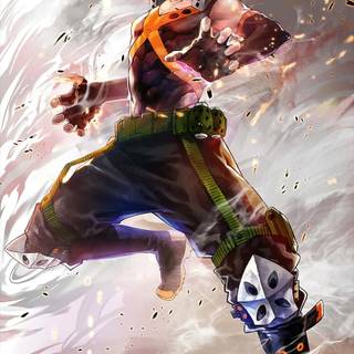 Bakugo mobile wallpaper