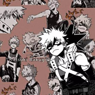 Bakugo mobile wallpaper