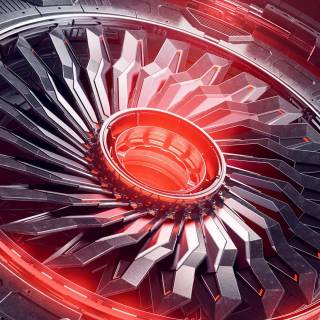 Futuristic mobile wallpaper