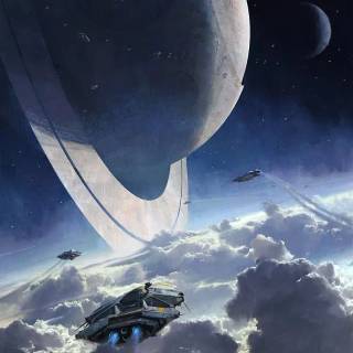 Futuristic mobile wallpaper