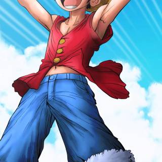 Monkey D Luffy mobile wallpaper