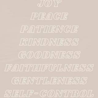 Fruit of the Holy Spirit wallpaper