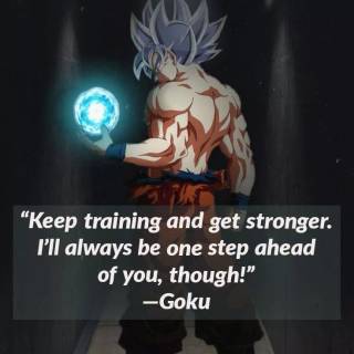 DBZ quotes wallpaper