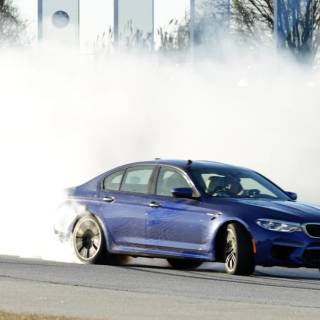 BMW M5 drift wallpaper