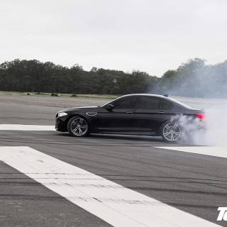 BMW M5 drift wallpaper