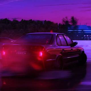 BMW M5 drift wallpaper