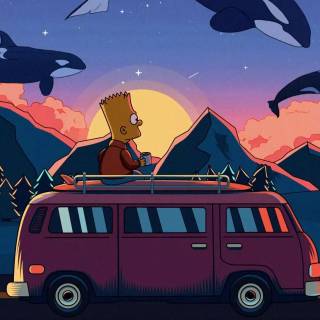 The Simpsons PC wallpaper