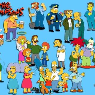 The Simpsons PC wallpaper