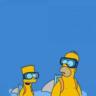 The Simpsons PC wallpaper