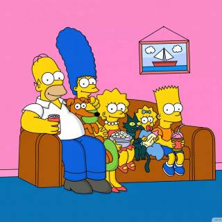 The Simpsons PC wallpaper