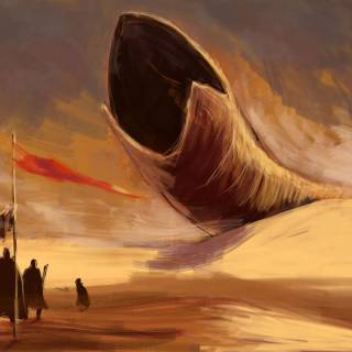 Dune art wallpaper