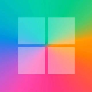 Windows 11 rainbow wallpaper